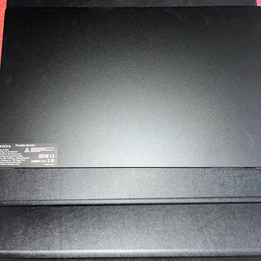 ARZOPA Black Portable Monitor S1 Table (16.5)